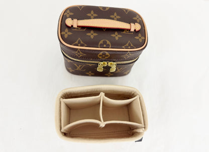 NEW Louis Vuitton Nice Nano Vanity/Travel Case Plus Insert
