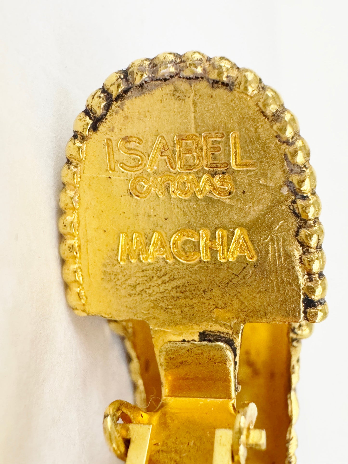 Isabel Canovas Macha Clip Earrings
