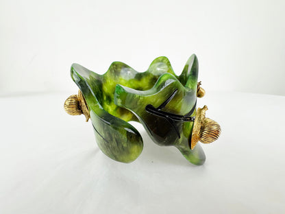 Isabel Canovas Snail Cuff Bracelet