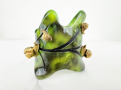 Isabel Canovas Snail Cuff Bracelet