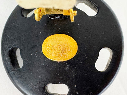 Isabel Canovas Spool Clip Earrings