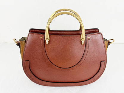 Chloe Leather Pixie Crossbody Handbag