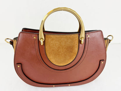 Chloe Leather Pixie Crossbody Handbag