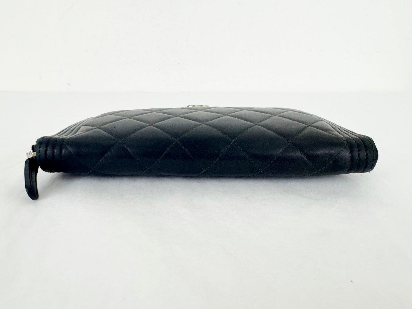 Chanel Boy Zip Around Wallet