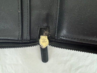 Chanel Boy Zip Around Wallet