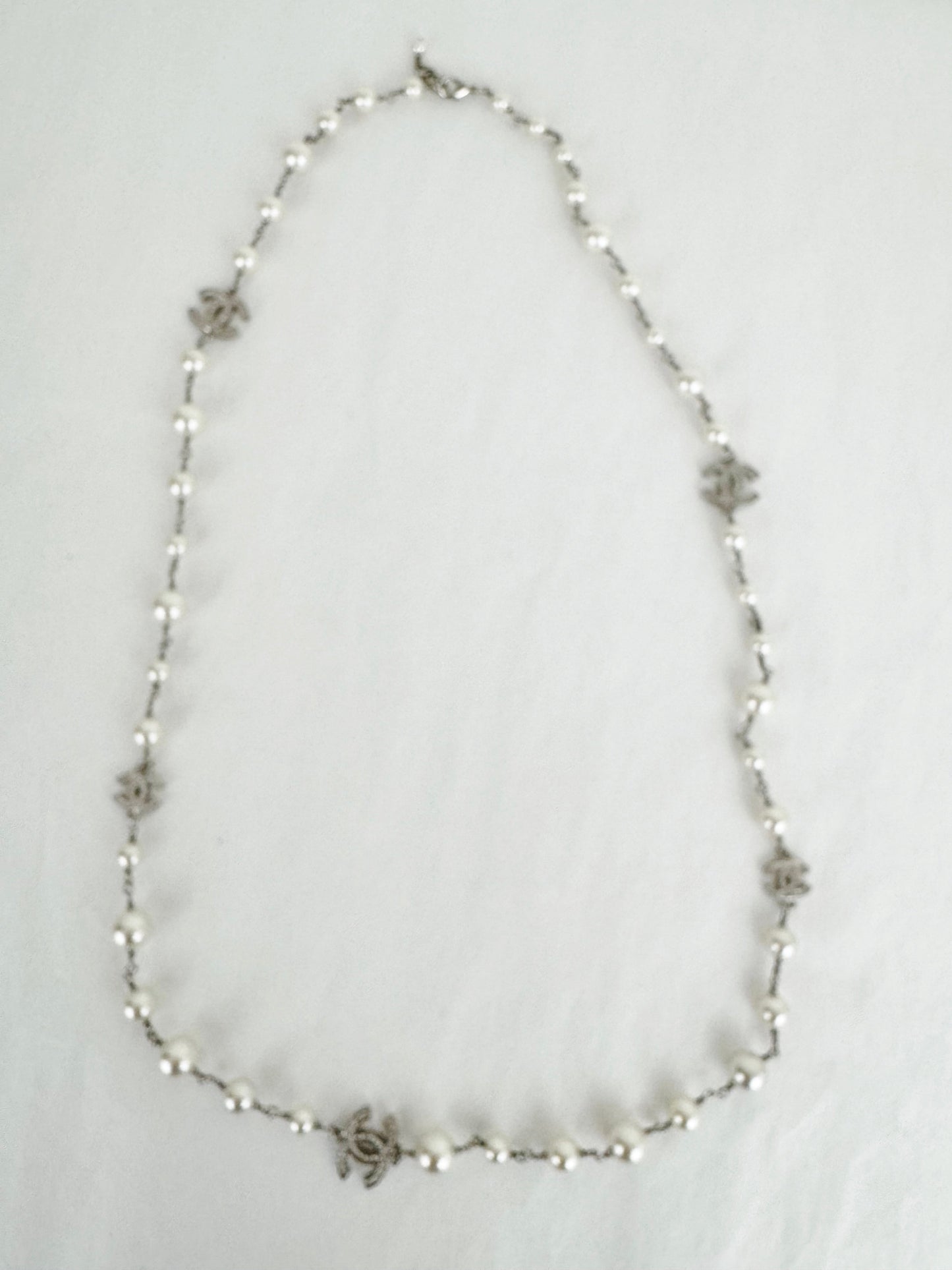 Chanel Pearl & Strass Necklace
