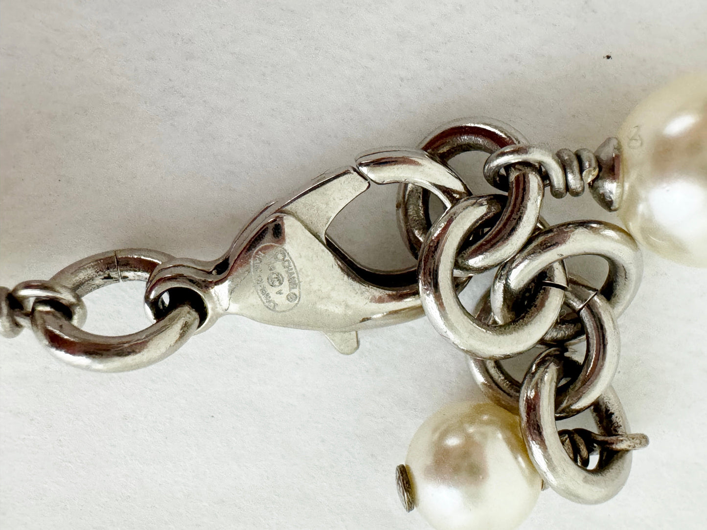 Chanel Pearl & Strass Necklace