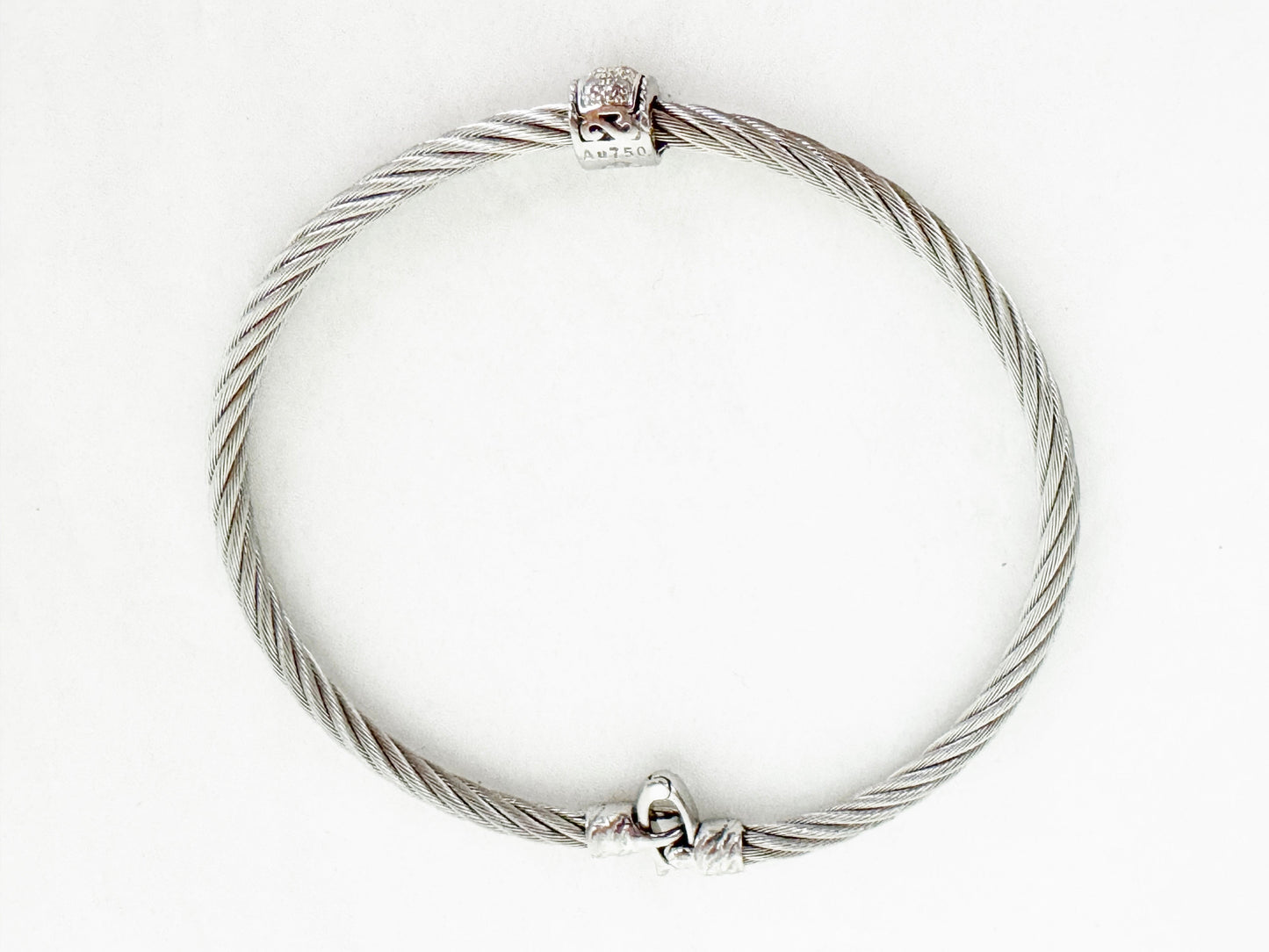 Alor 18K Diamond Cable Bracelet