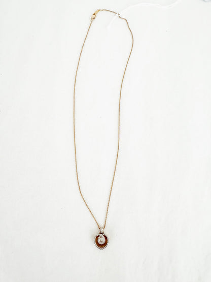 14K Diamond Pendant Necklace