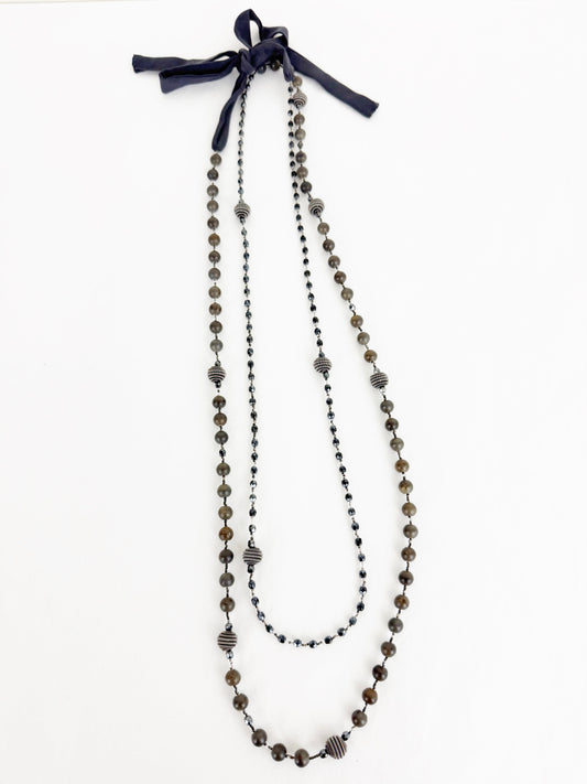 Maria Calderara Mixed Media Necklace