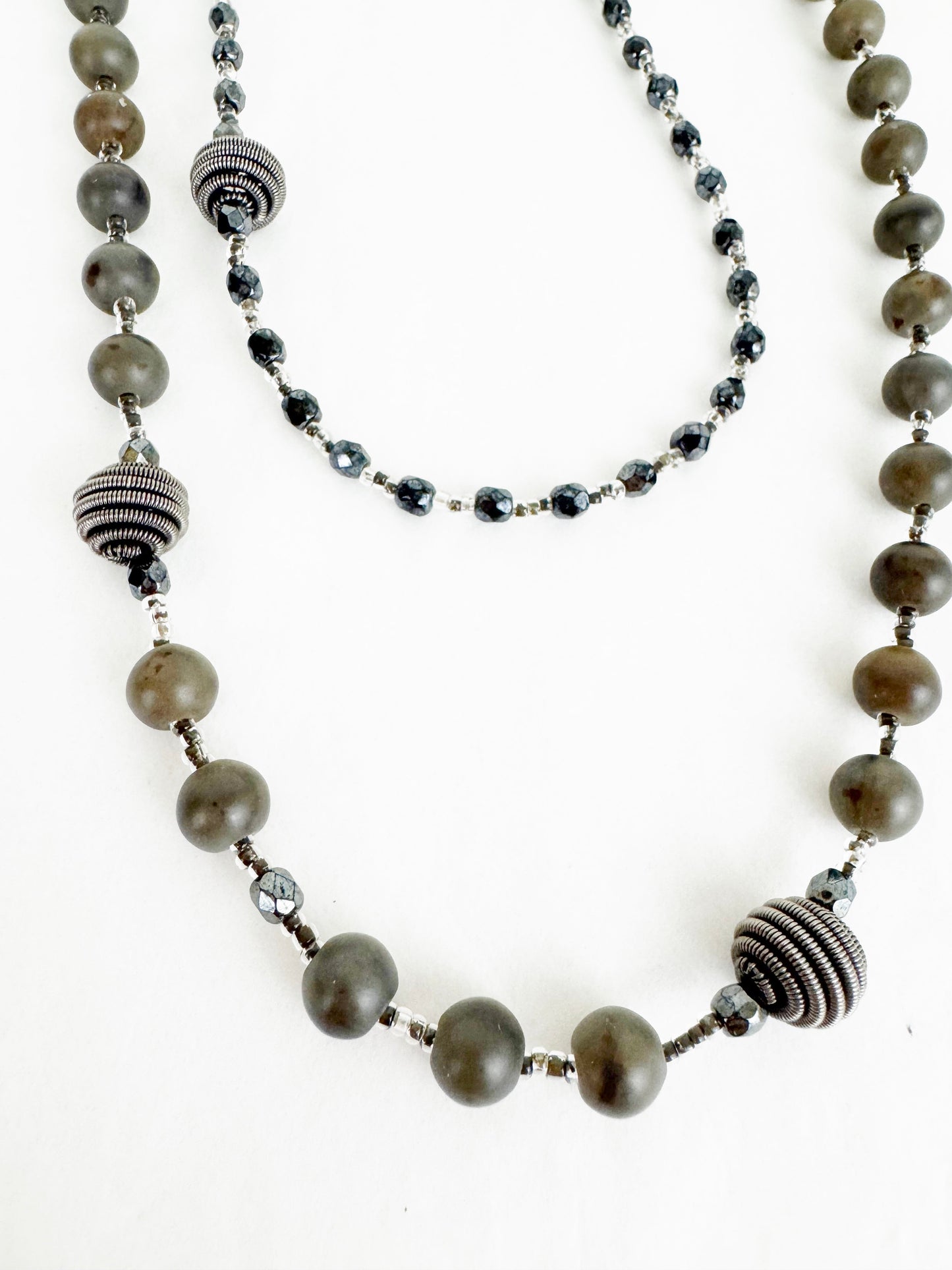 Maria Calderara Mixed Media Necklace