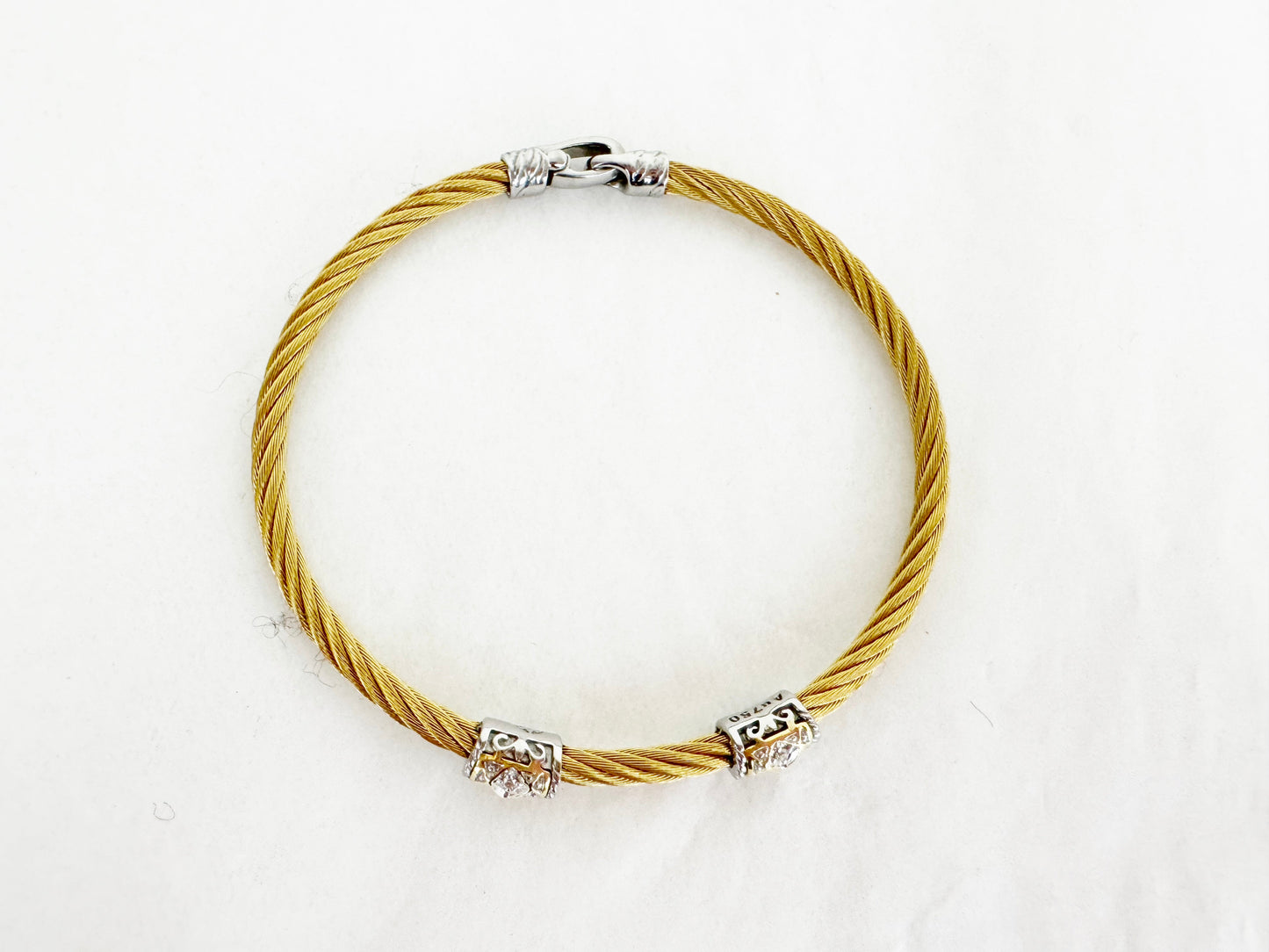 Alor 18K Double Station Cable Bracelet