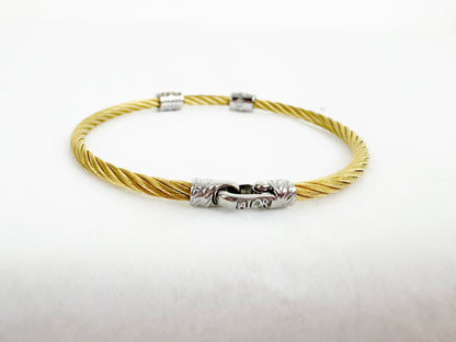 Alor 18K Double Station Cable Bracelet