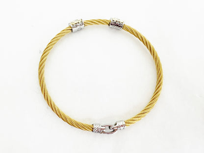 Alor 18K Double Station Cable Bracelet
