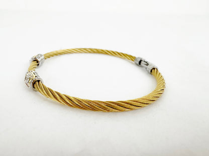 Alor 18K Double Station Cable Bracelet