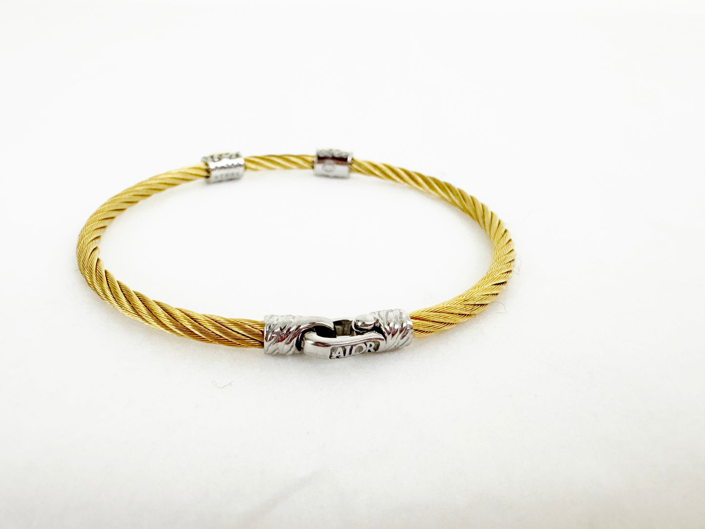 Alor 18K Double Station Cable Bracelet