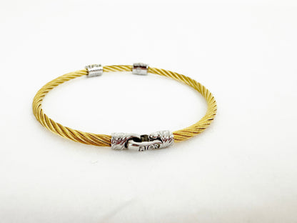 Alor 18K Double Station Cable Bracelet