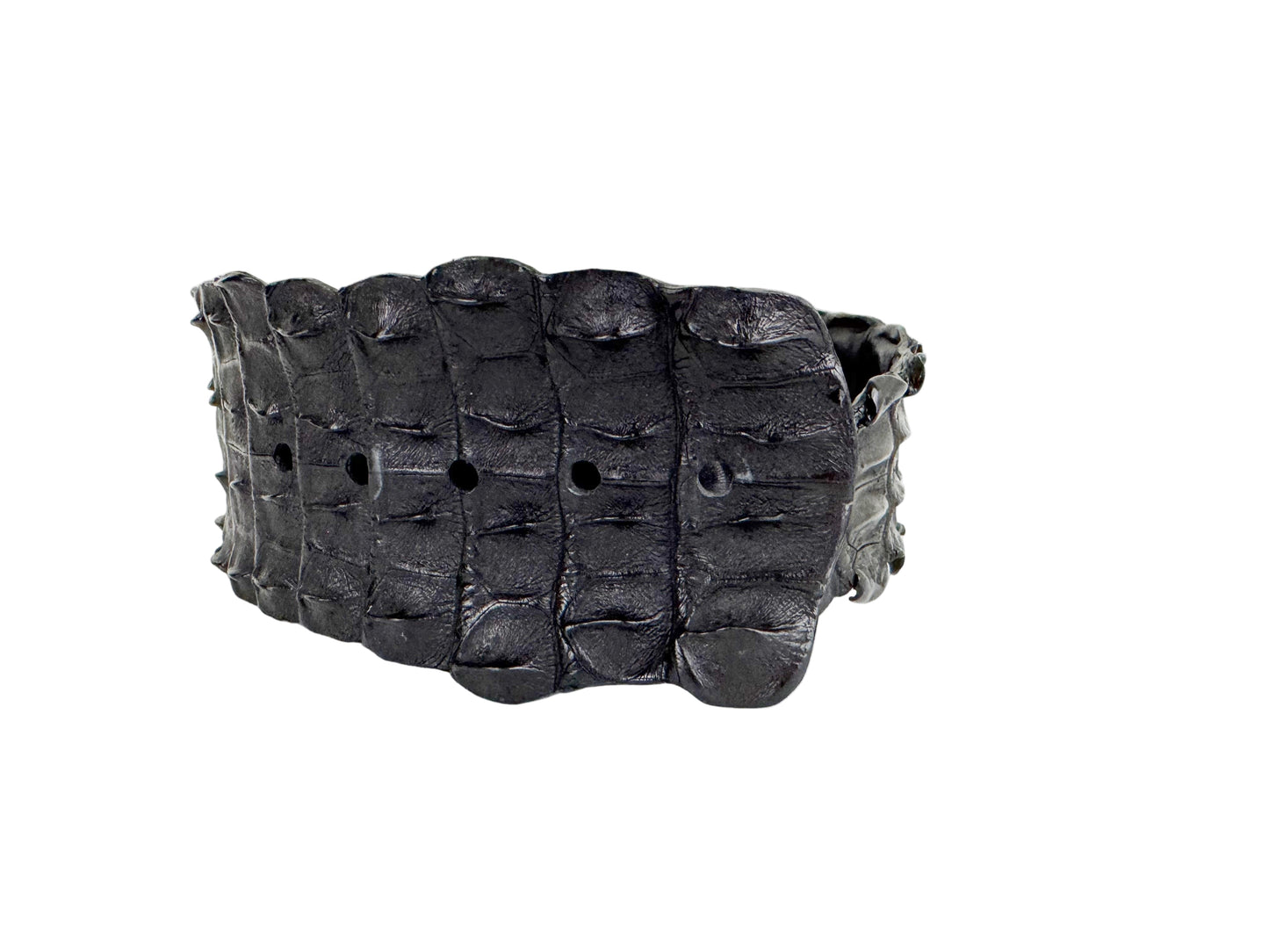 Wide Crocodile Belt