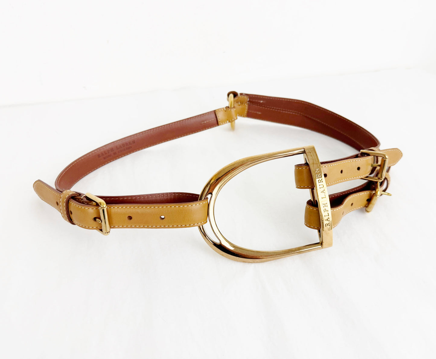 Vintage Ralph Lauren Stirrup Belt