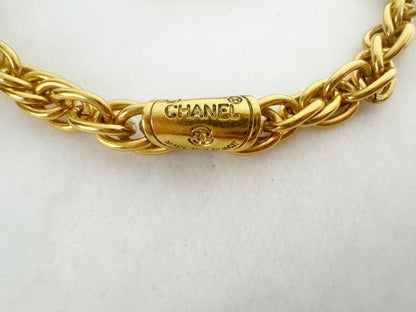 Vintage Chanel CC Rhinestone Pendant