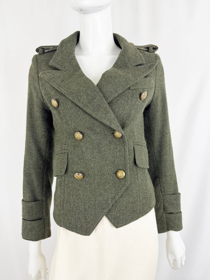 Smythe Wool Double Breasted Jacket Size S