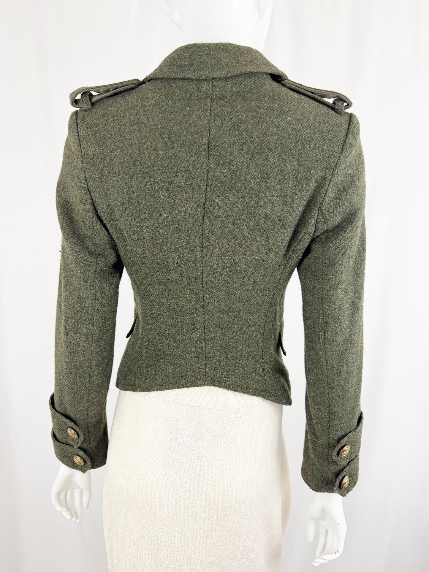 Smythe Wool Double Breasted Jacket Size S