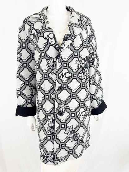 NEW Marc Cain Reversible Coat Size M