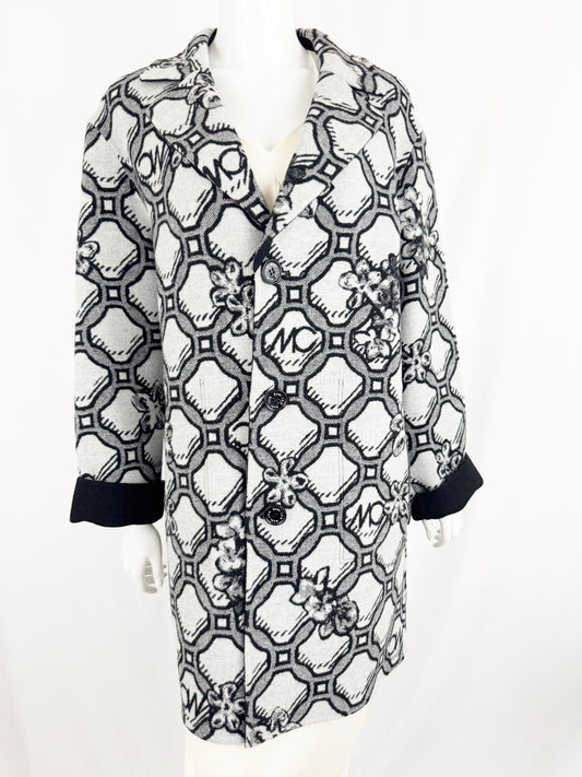 NEW Marc Cain Reversible Coat Size M