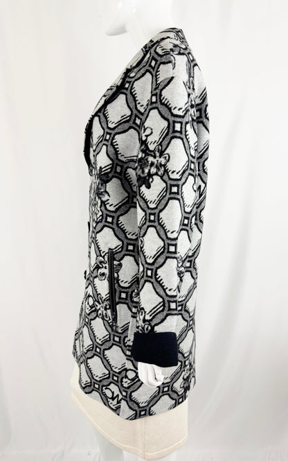 NEW Marc Cain Reversible Coat Size M