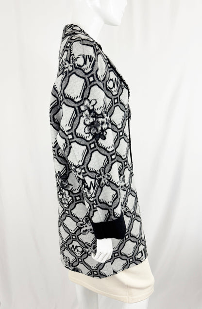 NEW Marc Cain Reversible Coat Size M