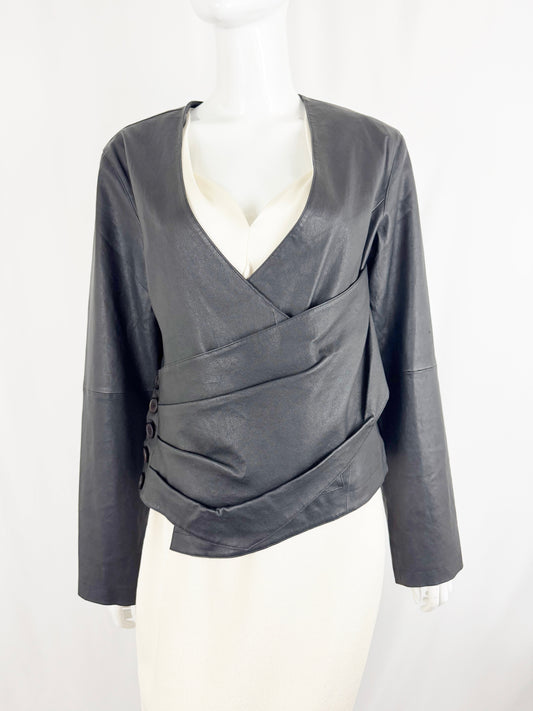 Nickolas K Leather Jacket Size S
