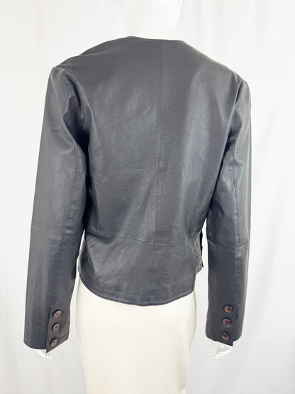 Nickolas K Leather Jacket Size S