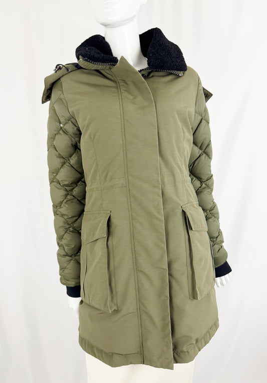 Canada Goose Elwin Parka w/Shearling Collar Size S