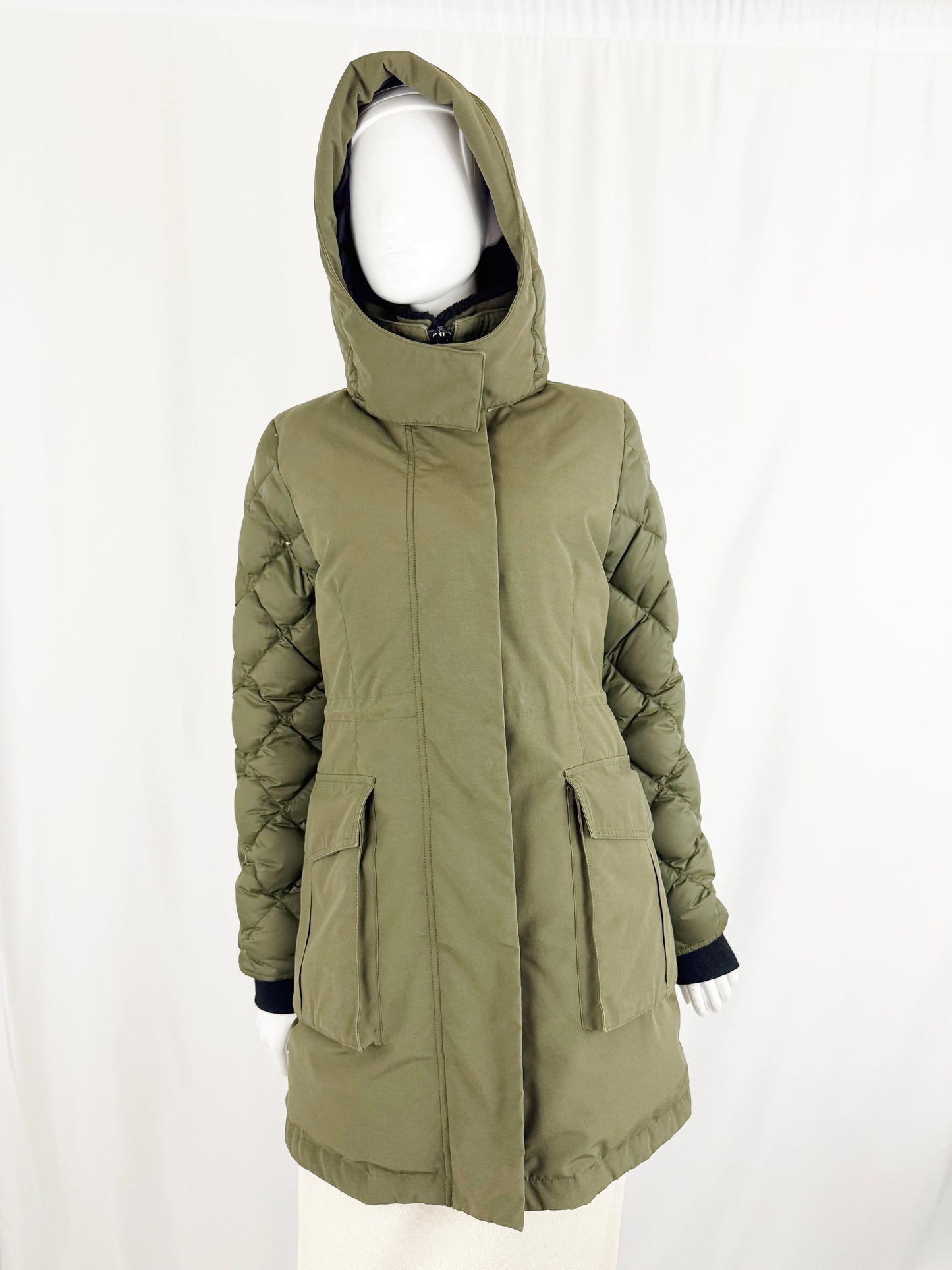 Canada Goose Elwin Parka w/Shearling Collar Size S