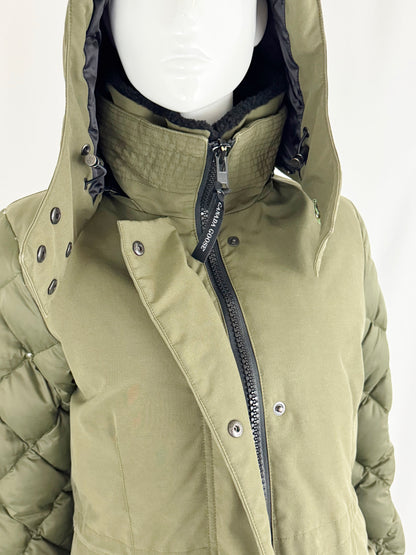 Canada Goose Elwin Parka w/Shearling Collar Size S