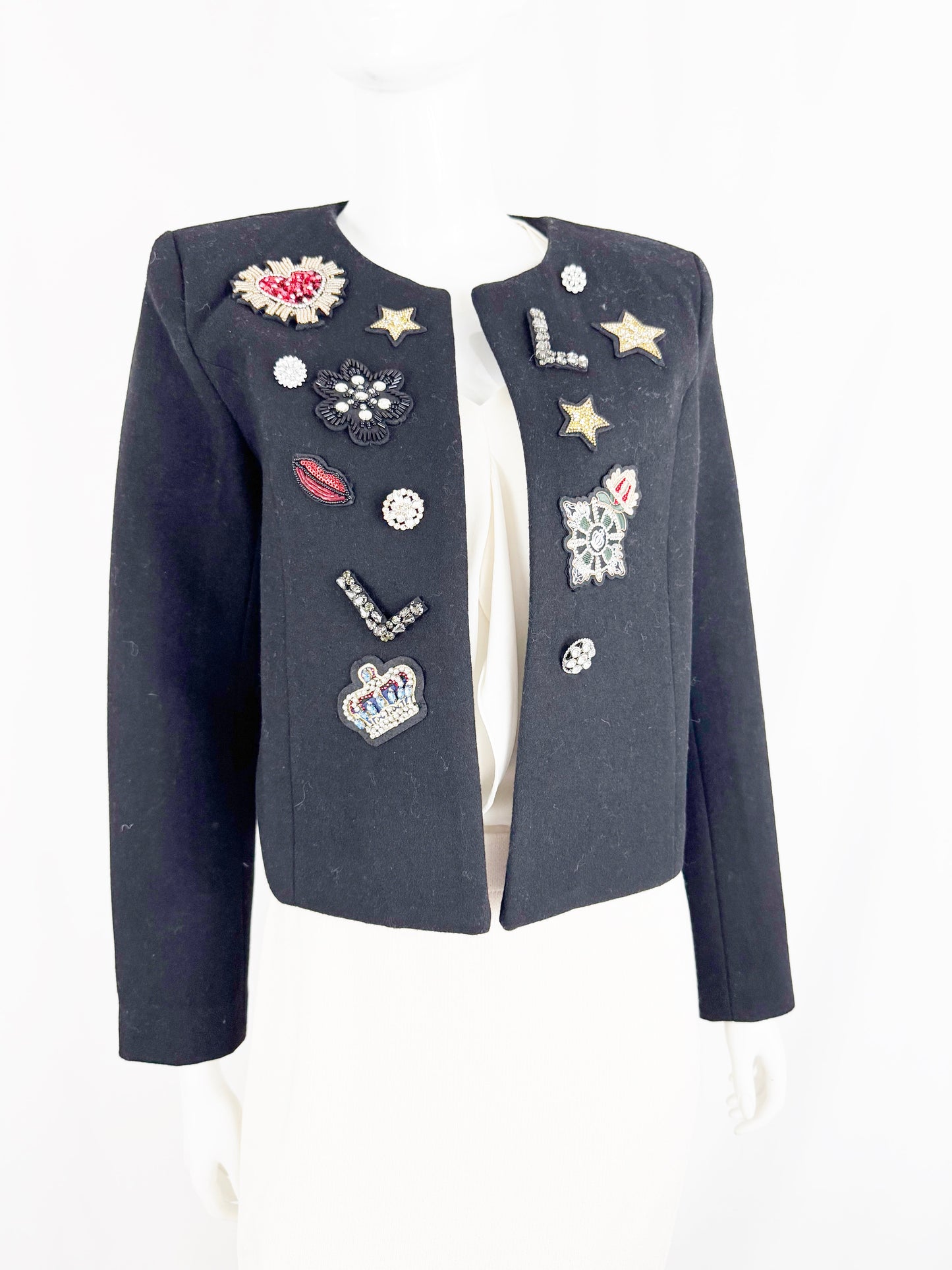 L'Agence Embellished Jacket Size 4