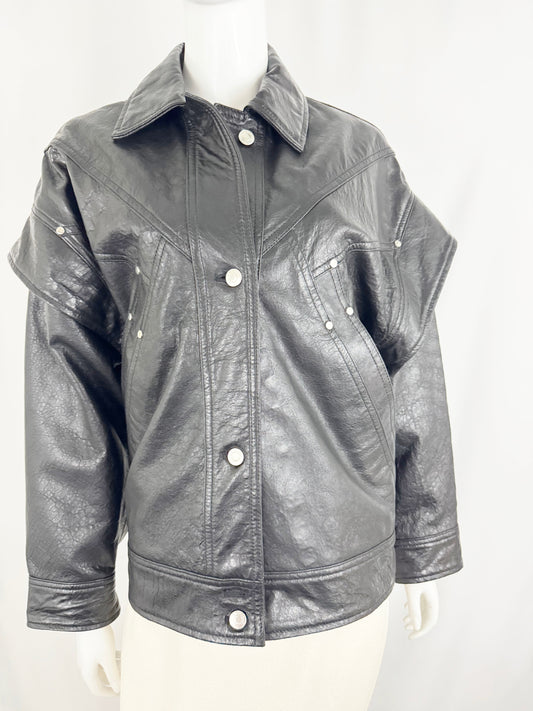 NEW IRO Leather Jacket Size XS