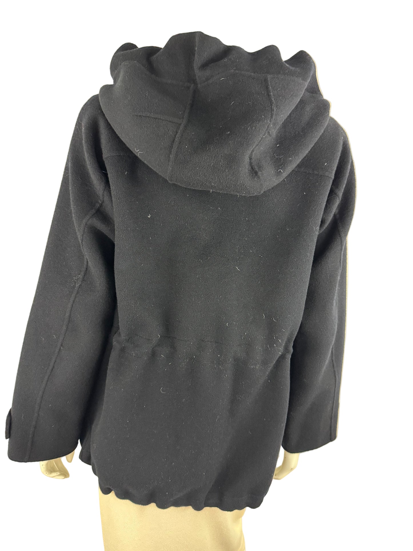 Bogner Wool Jacket with Removable Hood Size 6