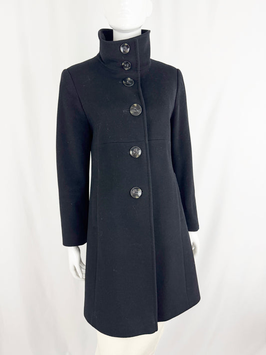 L.L. Collezioni Italia Cashmere Blend Coat Size 8P