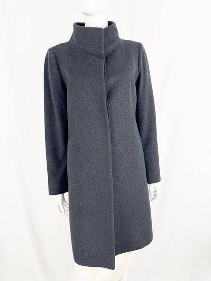 Fleurette Cashmere Belted Coat Size 8