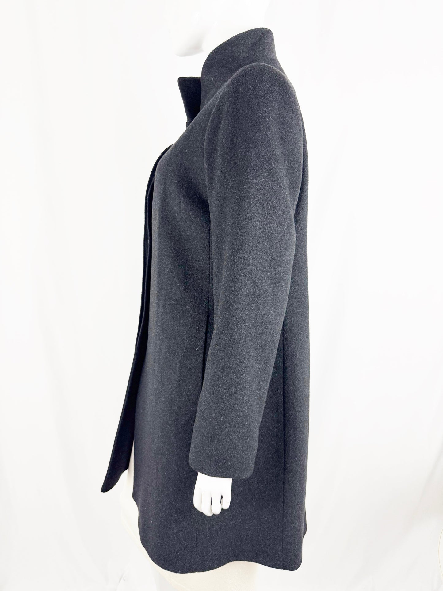 Fleurette Cashmere Belted Coat Size 8