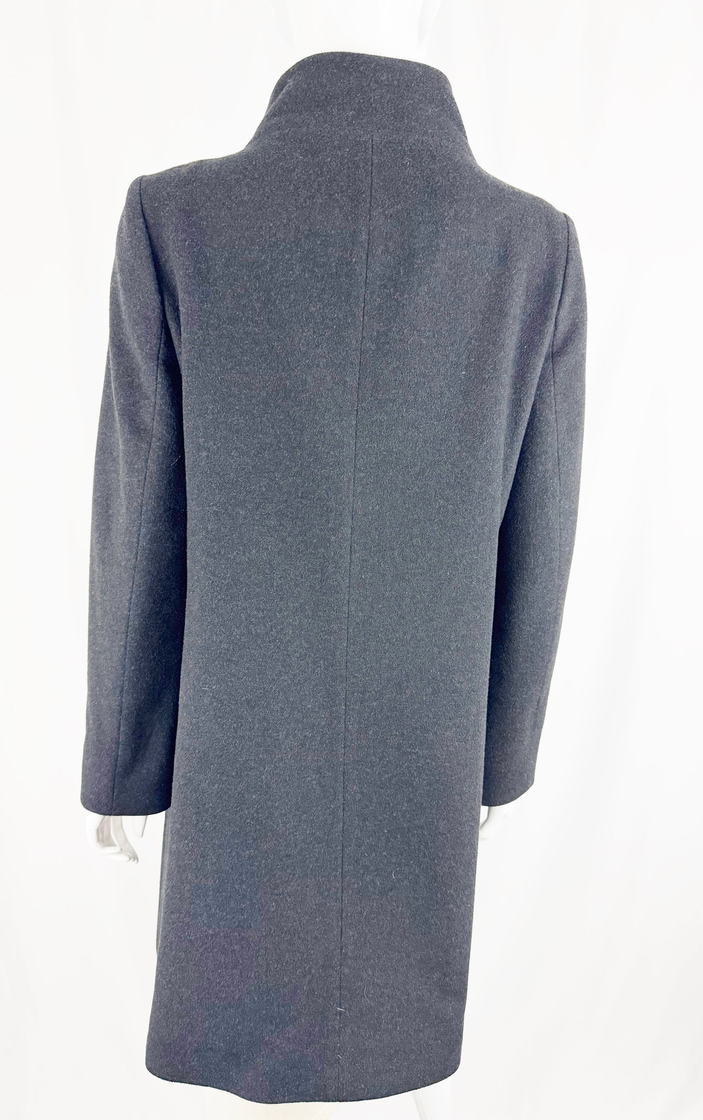 Fleurette Cashmere Belted Coat Size 8