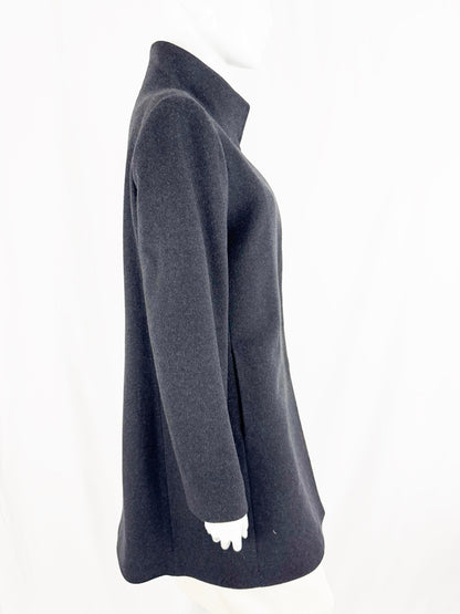 Fleurette Cashmere Belted Coat Size 8