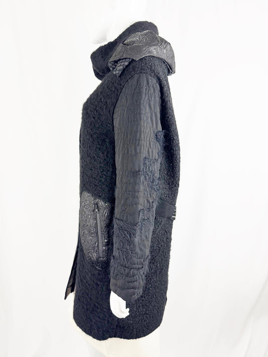 Elisa Cavaletti Fuzzy Coat Size S