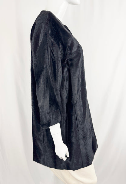 S. Max Mara Faux Fur Reversable Coat Size 6