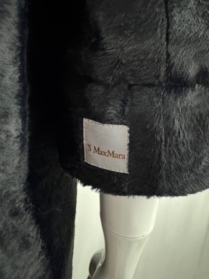 S. Max Mara Faux Fur Reversable Coat Size 6