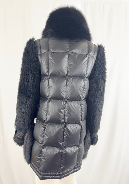 Moncler Puffer and Fur Vest/Coat Size XS