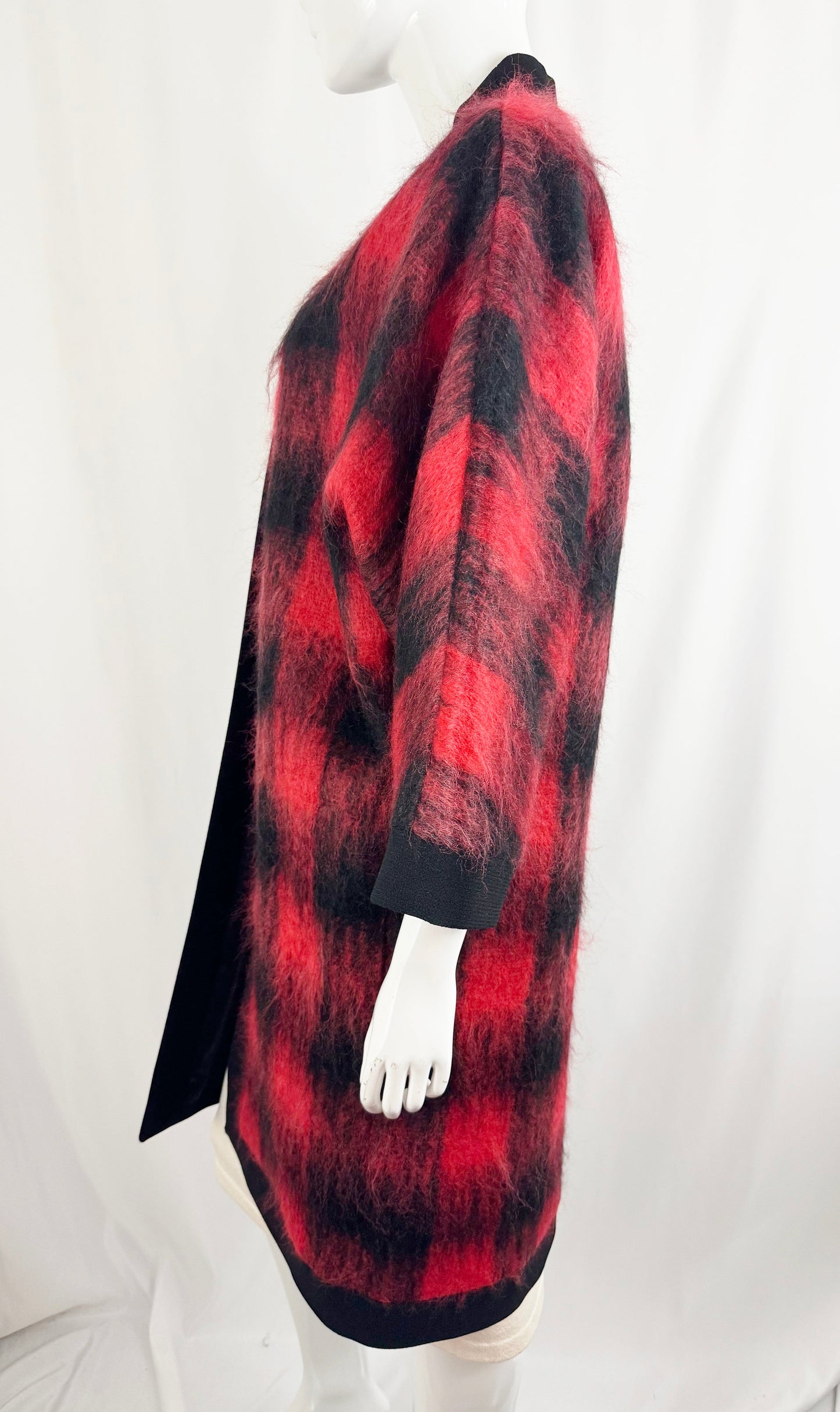 NEW Fausto Puglisi Mohair Coat Size M