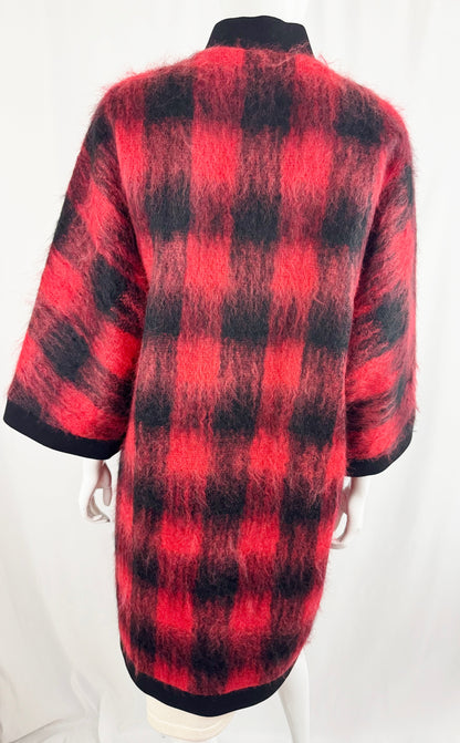 NEW Fausto Puglisi Mohair Coat Size M