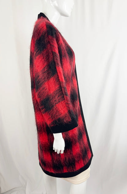 NEW Fausto Puglisi Mohair Coat Size M